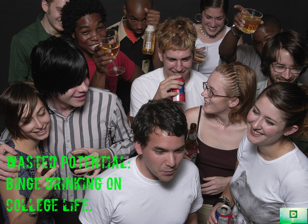 Wasted Potential: Binge Drinking’s Effect on College Life
