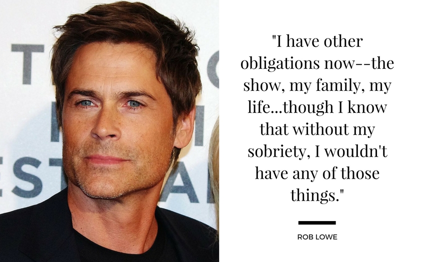 Celebrity Recovery Quotes - Rob Lowe