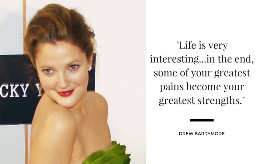 Celebrity Recovery Quotes - Drew Barrymore