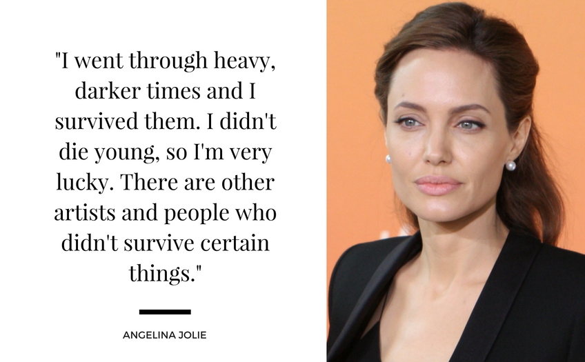 Celebrity Recovery Quotes - Angelina Jolie