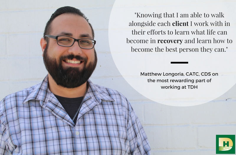 A Day in the Life of an Addiction Counselor: Matthew Longoria