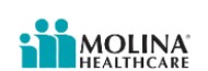 Molina Healthcare logo shows the health insurance provider is in network at the Discovery House 